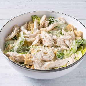 chicken salad in a bowl