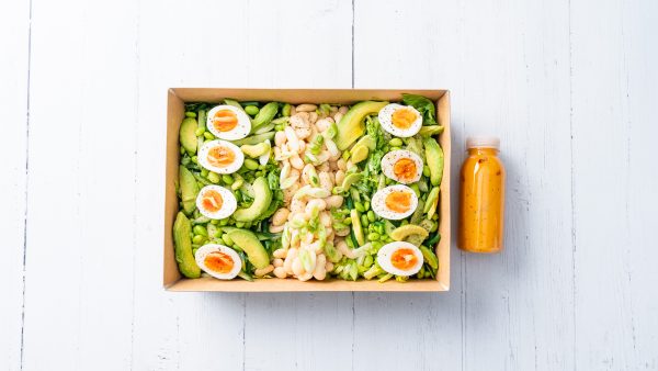 Beans and all the Green Protein Salad