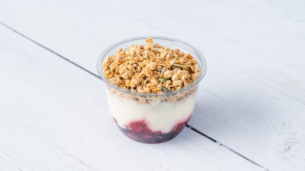 Berry Granola Pots